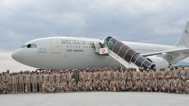 Yekemîn hêz a asmanî ya Seûdîye gehişte Turkîyayê